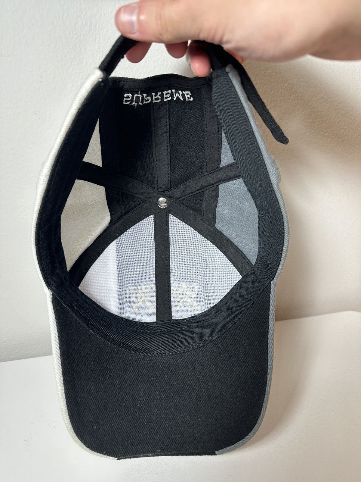Supreme Supreme Crest 6-Panel Cap Hat Size ONE SIZE - 7 Thumbnail