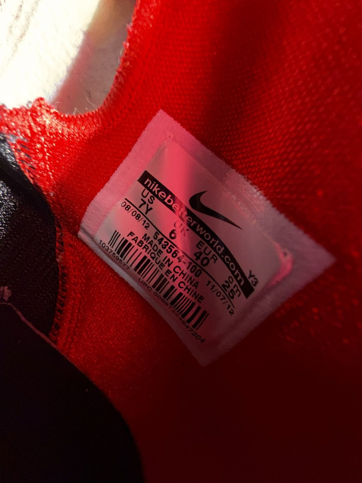 Nike Nike LeBron Heat Home Size 7Y Size US 7 / EU 40 - 6 Thumbnail