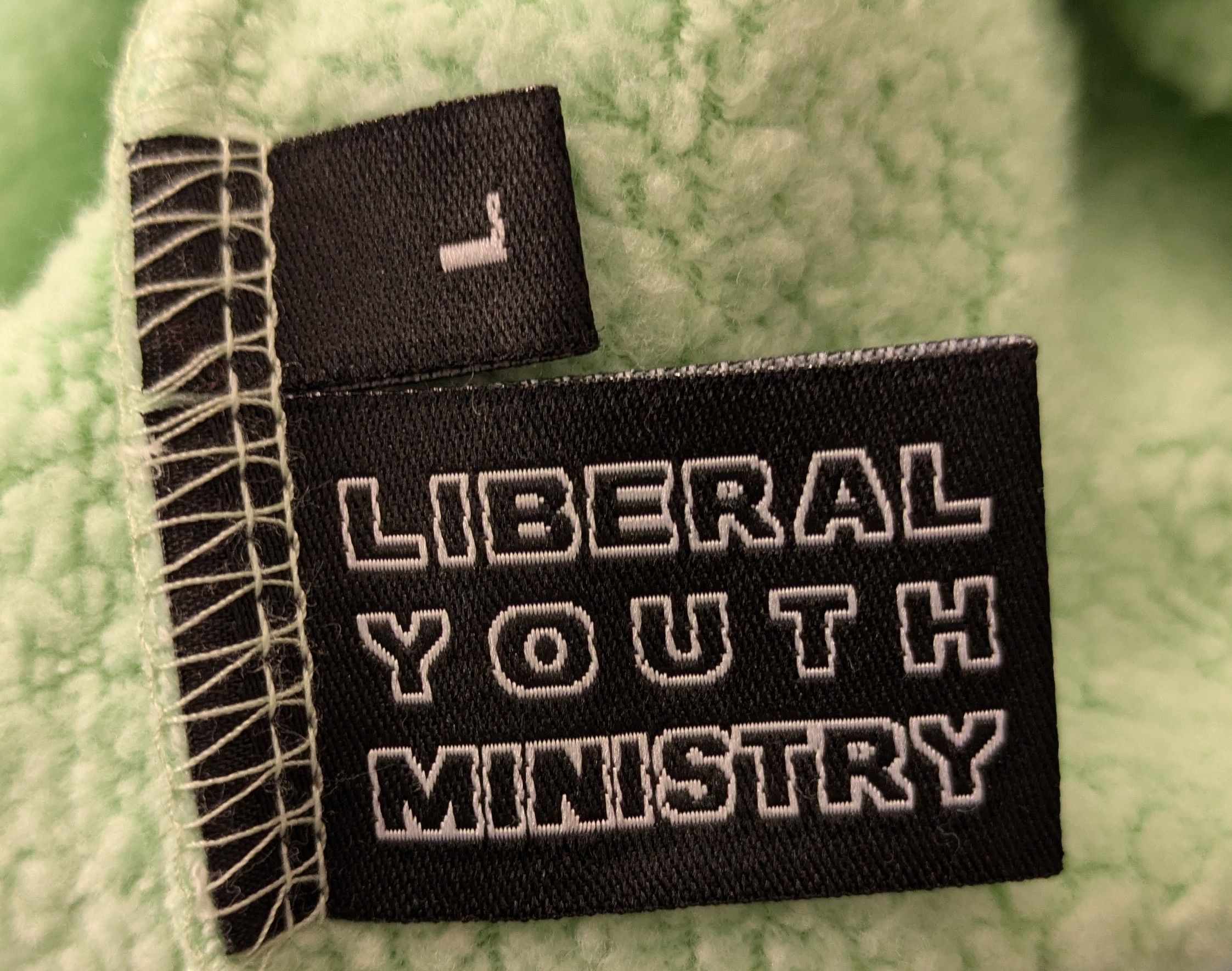 Liberal Youth Ministry Darkcore Destroyed Knit Hoodie Size US L / EU 52-54 / 3 - 5 Thumbnail