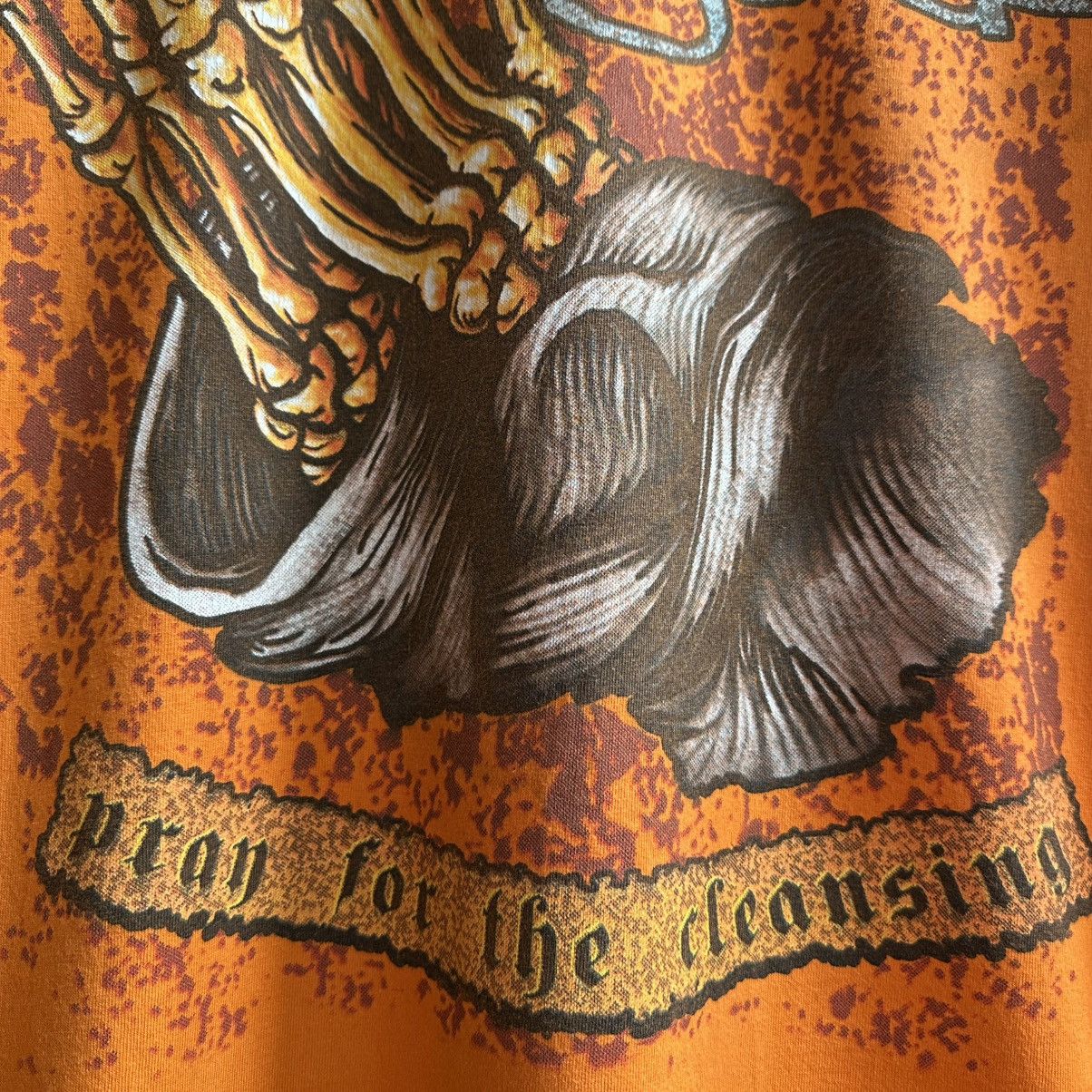 Band Tees × Vintage VINTAGE Y2K LAMB OF GOD METAL BAND TEE Size US XL / EU 56 / 4 - 5 Thumbnail