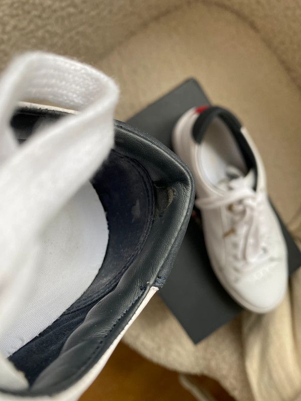 Tommy Hilfiger white sneakers tommy hilfiger VENUS leather Size US 4.5 / IT 34.5 - 10 Thumbnail