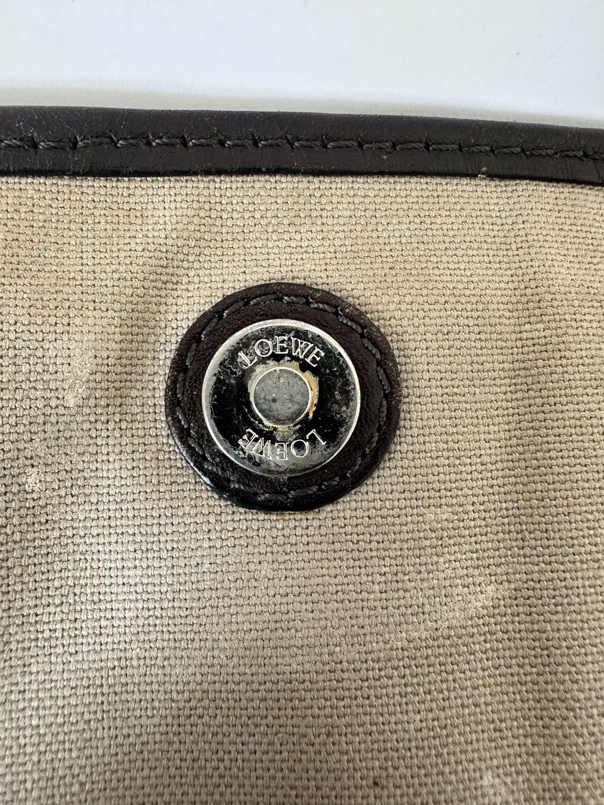 Loewe Loewe Pre-Owned Anagram Coated Canvas Flap crossbody Size ONE SIZE - 8 Thumbnail