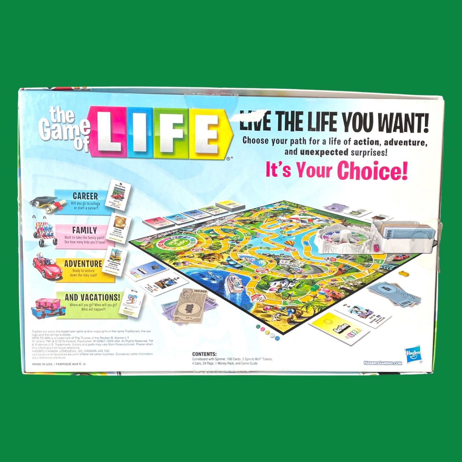 Other The Game of Life Board Game Investment Spin Adventures Size ONE SIZE - 2 Thumbnail