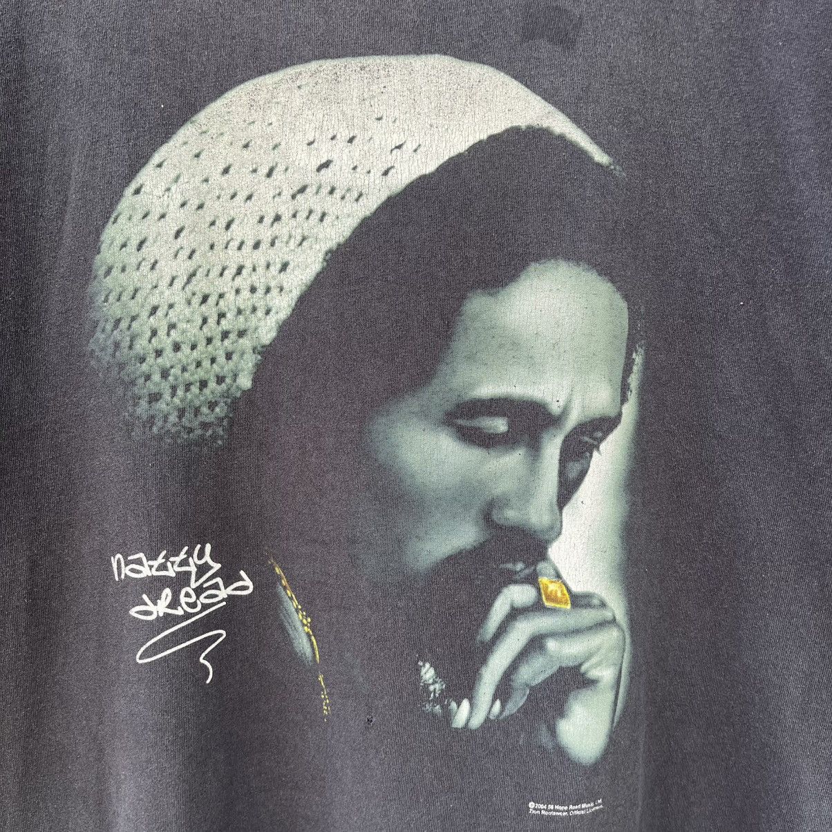 Bob Marley Thrashed Faded Vintage Y2K Bob Marley Tee Size US XXL / EU 58 / 5 - 2 Thumbnail