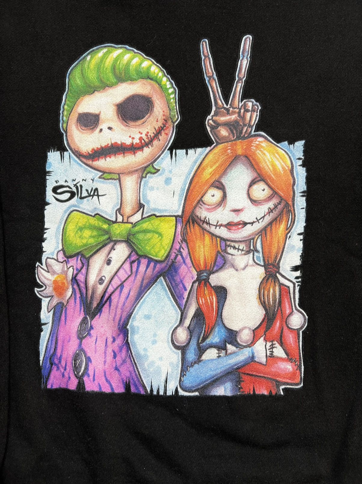 Vintage Sweatshirt Danny Silva vintage joker black Size US M / EU 48-50 / 2 - 3 Thumbnail