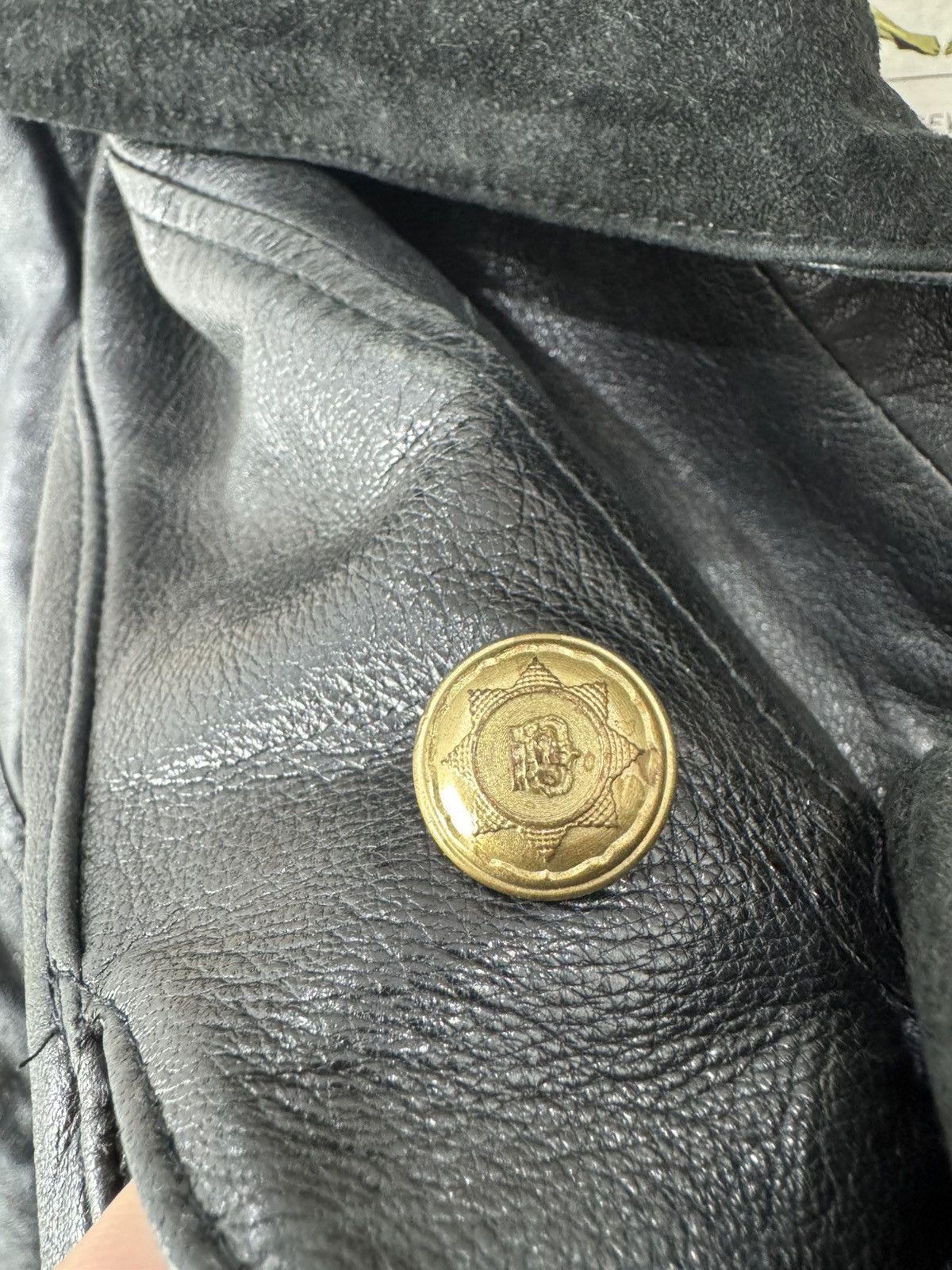 Vintage Vintage 80s German Black Leather Cropped Jacket Size M / US 6-8 / IT 42-44 - 5 Thumbnail