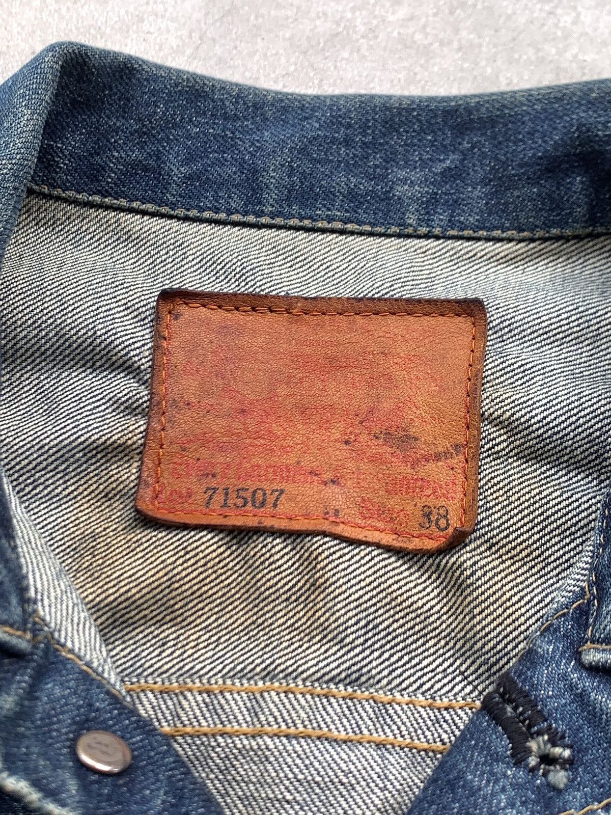Levi's Vtg 90s Levis 507 Type ll Trucker Denim Jacket Made in Japan Size US L / EU 52-54 / 3 - 6 Thumbnail