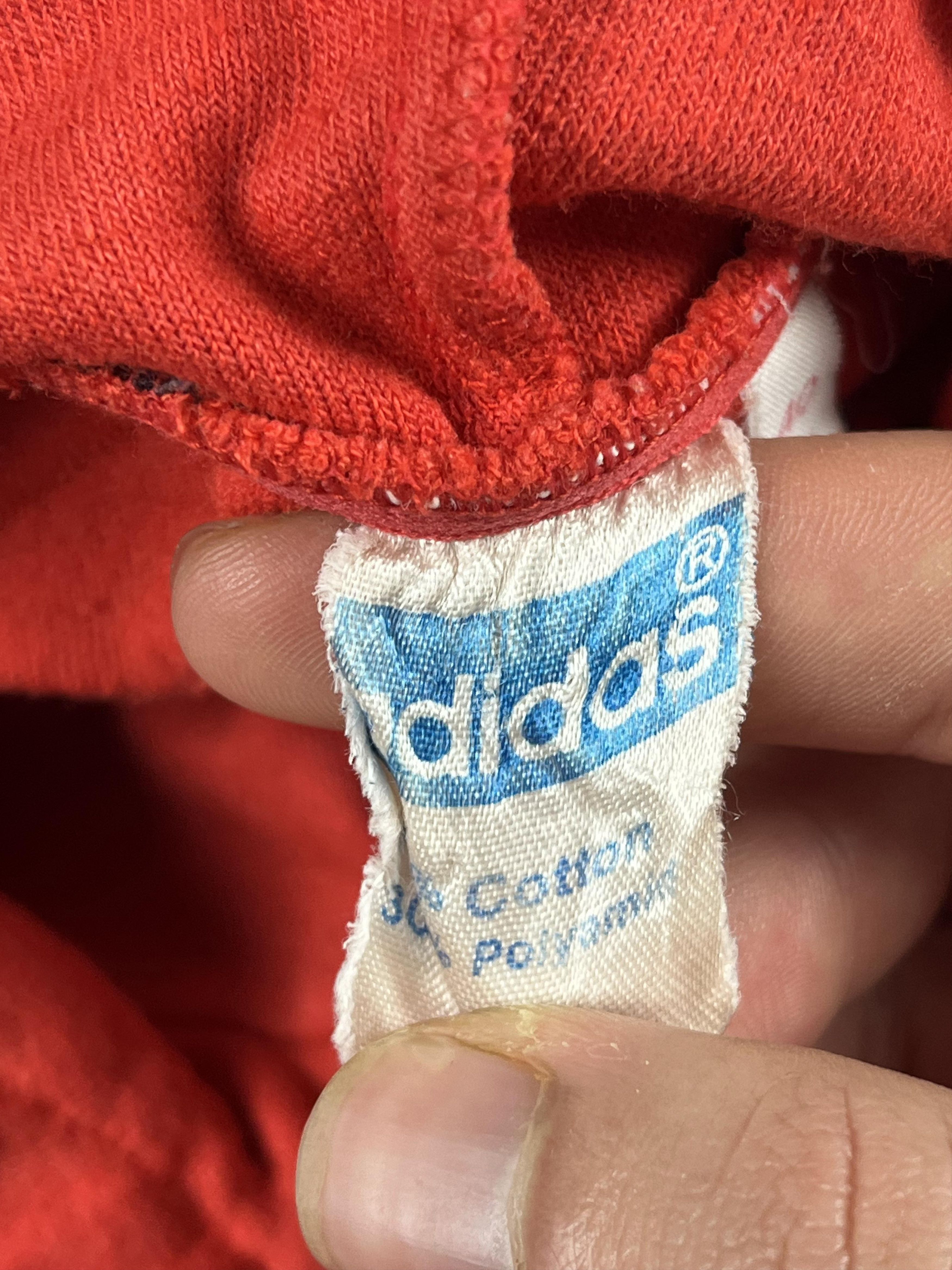 Adidas × Vintage Rare Adidas 80S Woman Zip Hoodie Size US 34 / EU 50 - 3 Thumbnail