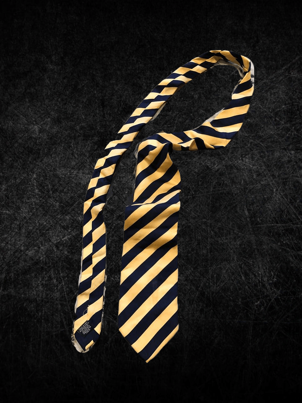 Vintage Frangi 100% Silk Striped Tie -Made in Italy Size ONE SIZE - 1 Thumbnail