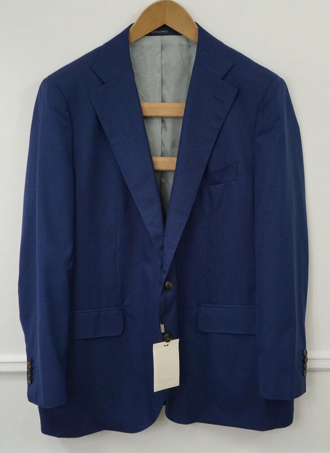 Suitsupply Men Suitsupply Blazer La Spalla Vitale Barberis Blue US48S Size 48S - 1 Thumbnail