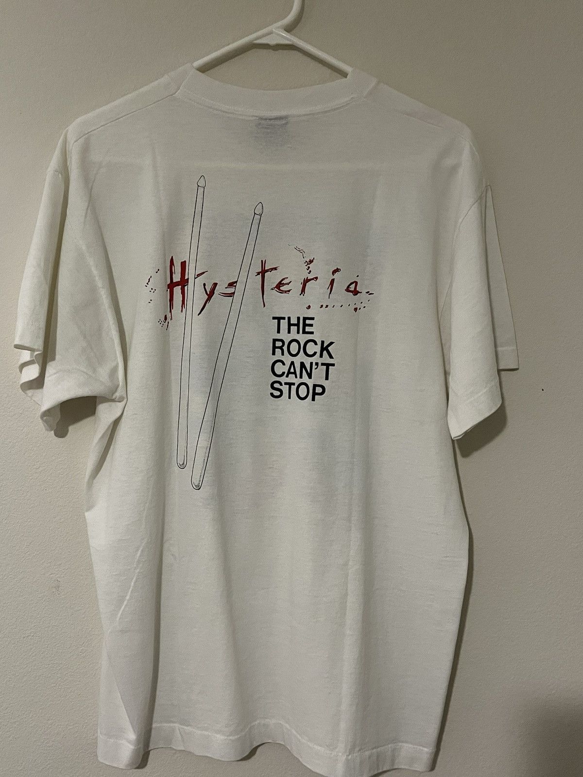 Def Leppard Vintage Def Leppard – Hysteria Promo Tee (1987) Size US XL / EU 56 / 4 - 8 Thumbnail
