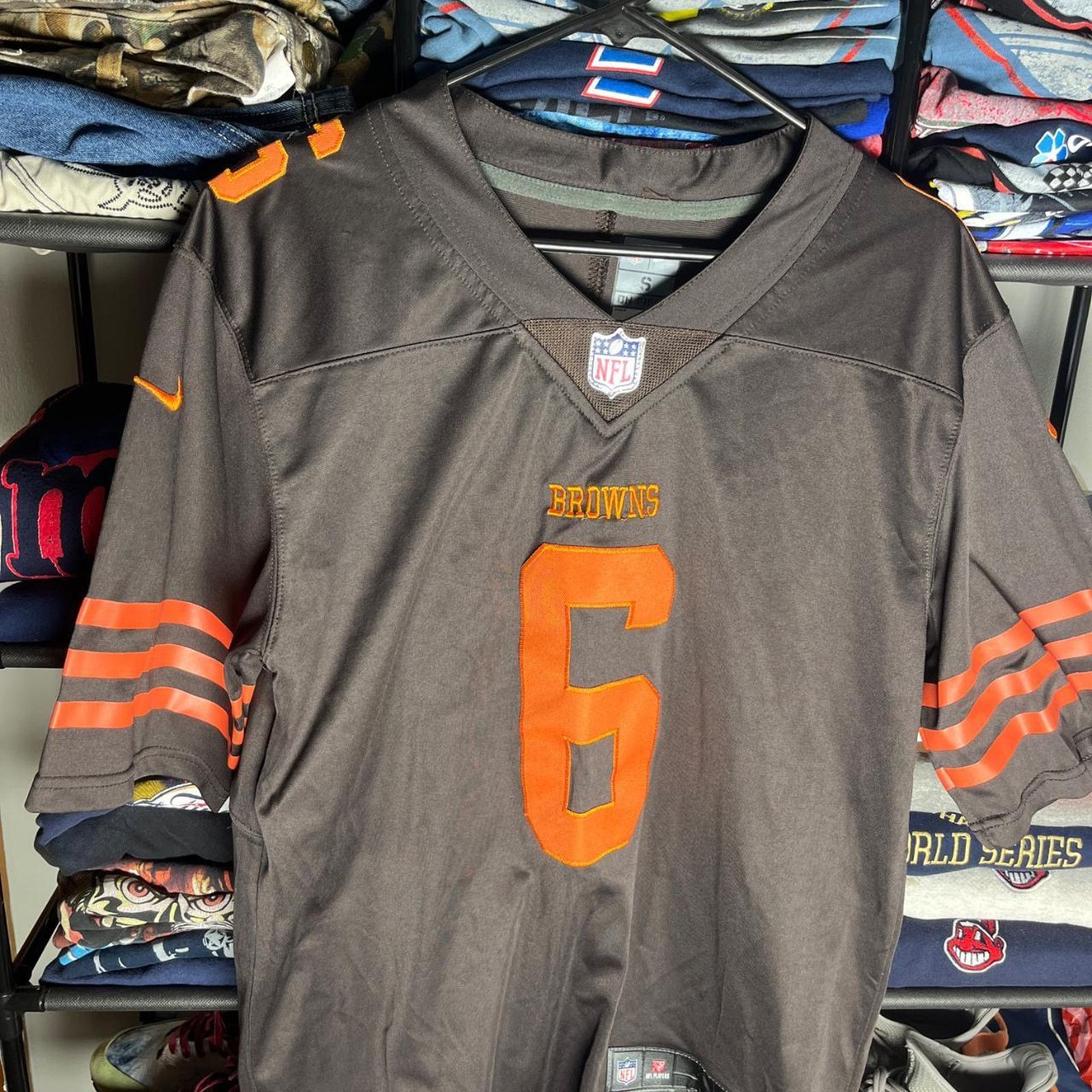Nike Nike Cleveland Browns Baker Mayfield Stitched Jersey Size US S / EU 44-46 / 1 - 1 Thumbnail