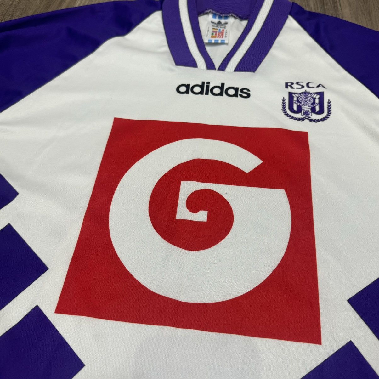 Adidas Anderlecht 94/95 away shirt Size US L / EU 52-54 / 3 - 3 Thumbnail