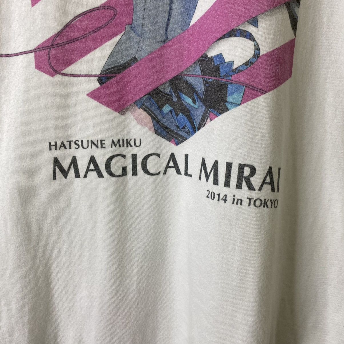 Anime Y2K Hatsune Miku Magical Mirai T-Shirt Anime Manga Vocaloid Size US L / EU 52-54 / 3 - 3 Thumbnail