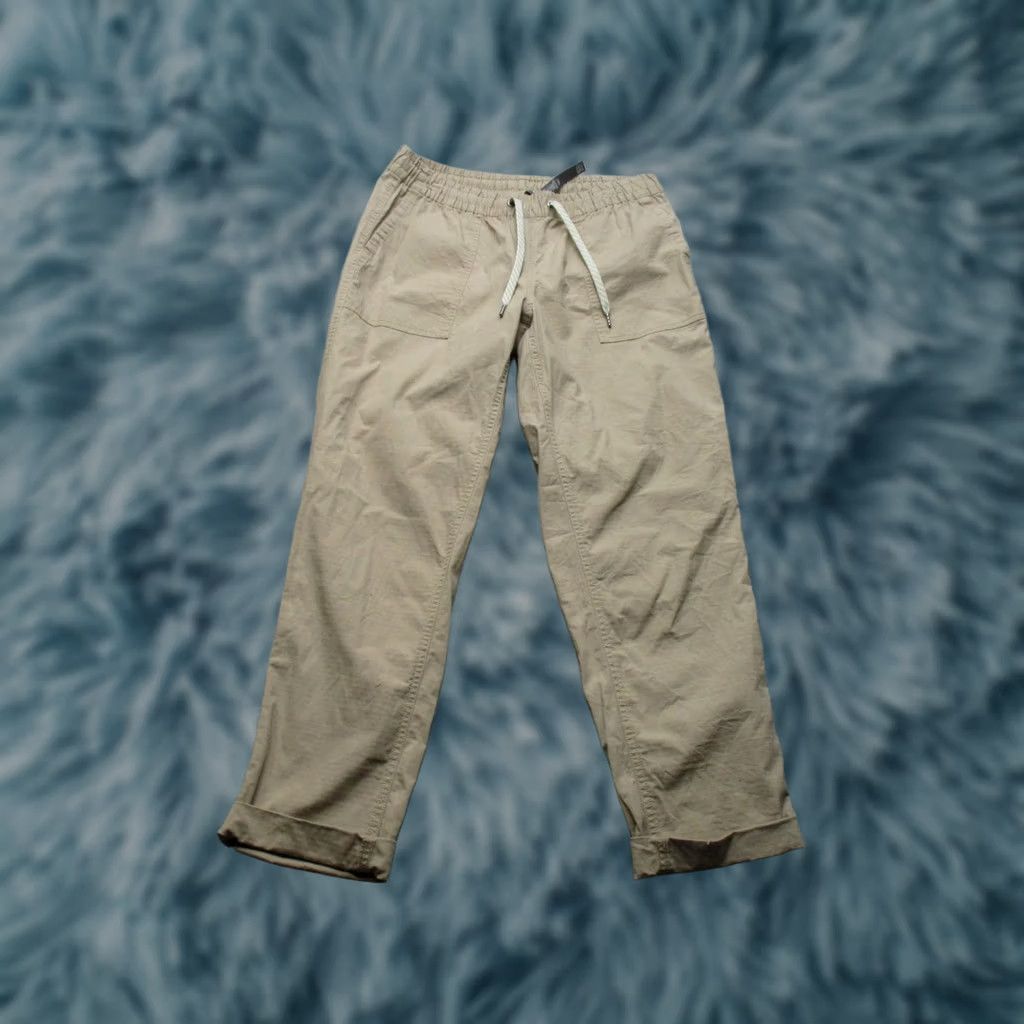 Vuori Vuori Pants Mens S Brown Ripstop Woven Elastic Waist Lightweight Travel Outdoor Size US 29 - 1 Thumbnail