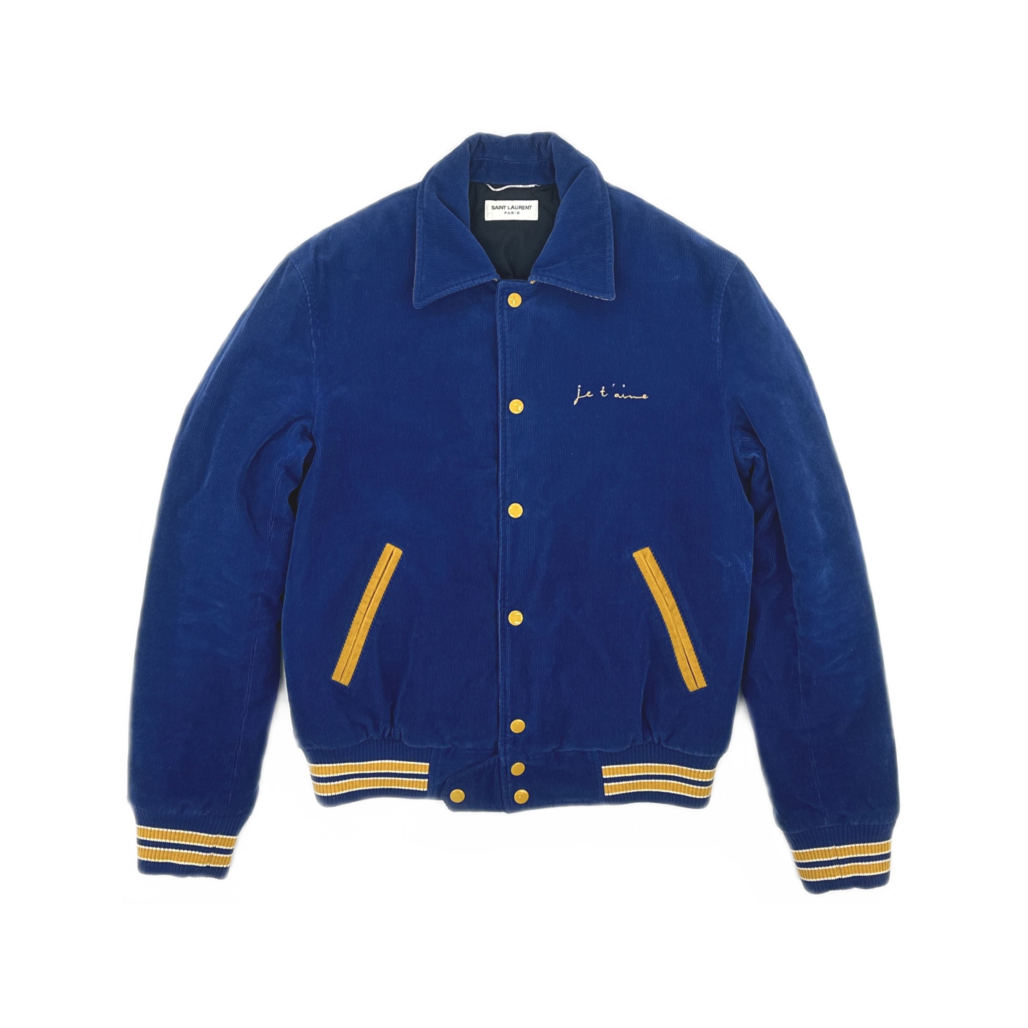 Saint Laurent Paris Saint Laurent Je T'aime Corduroy Teddy Jacket Size 48 Size US M / EU 48-50 / 2 - 1 Thumbnail
