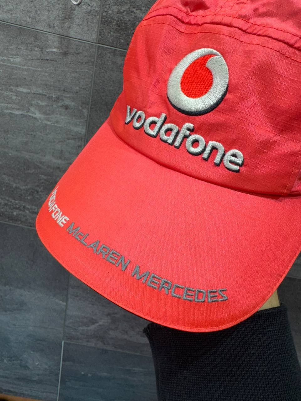 Mercedes-Benz Vodafone McLaren Mercedes Formula 1 Team Cap Lewis Hamilton Size ONE SIZE - 3 Thumbnail