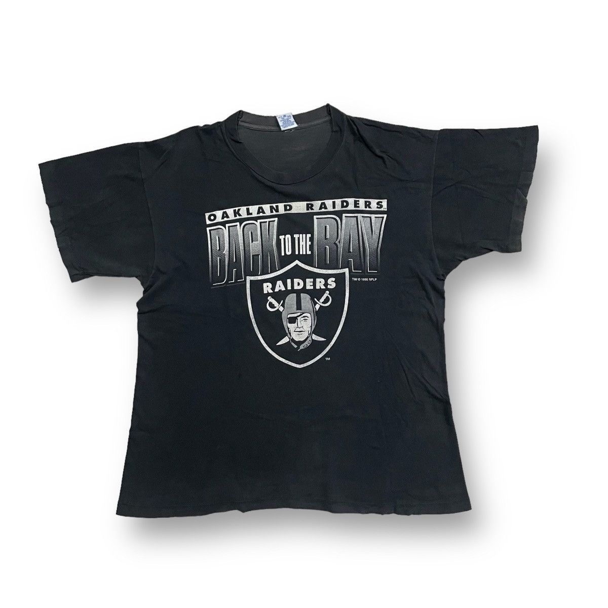 NFL × New Era Vintage 90’s Disstresed Okland Riders 1995 NFLP Size US XL / EU 56 / 4 - 1 Thumbnail