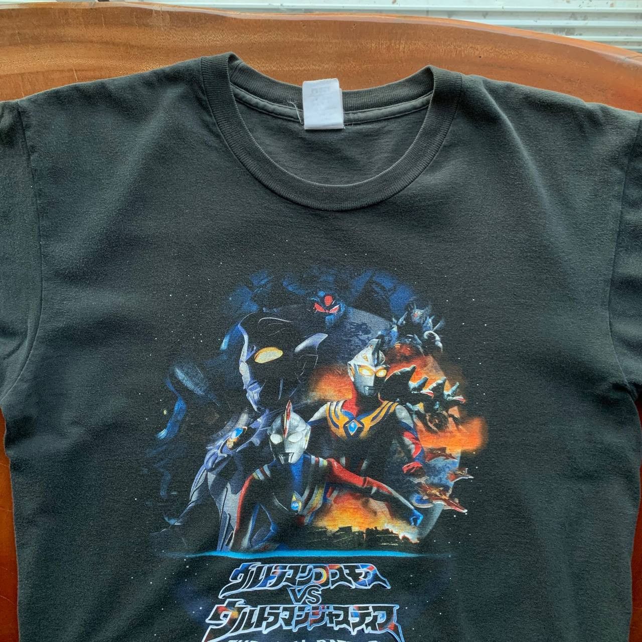 Anime Y2K 2003 Ultraman Cosmos Vs Ultraman Justice Japan Movie Tee Size US L / EU 52-54 / 3 - 3 Thumbnail