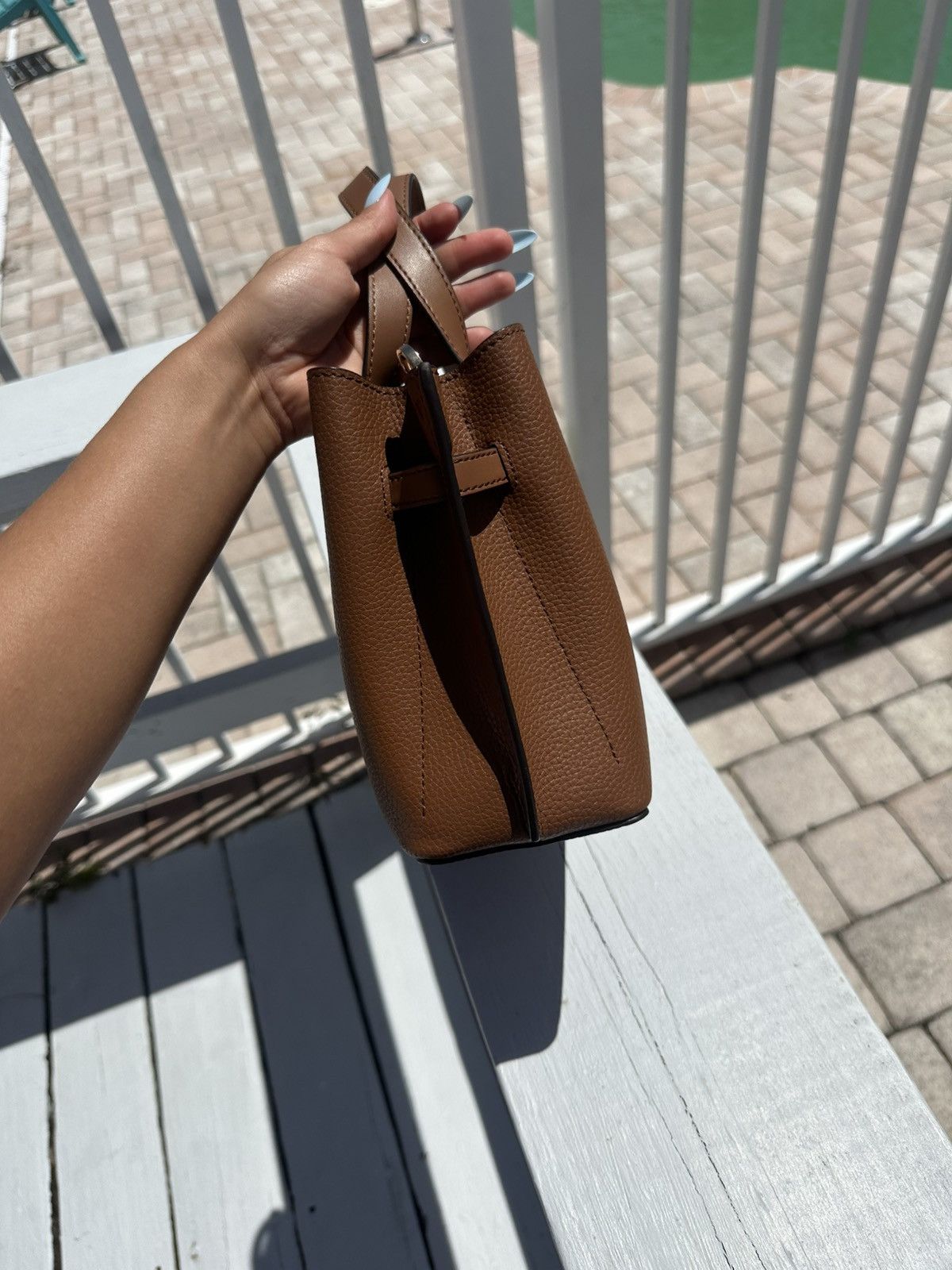 Michael Kors Brown Michael Kors Handbag Size ONE SIZE - 4 Thumbnail