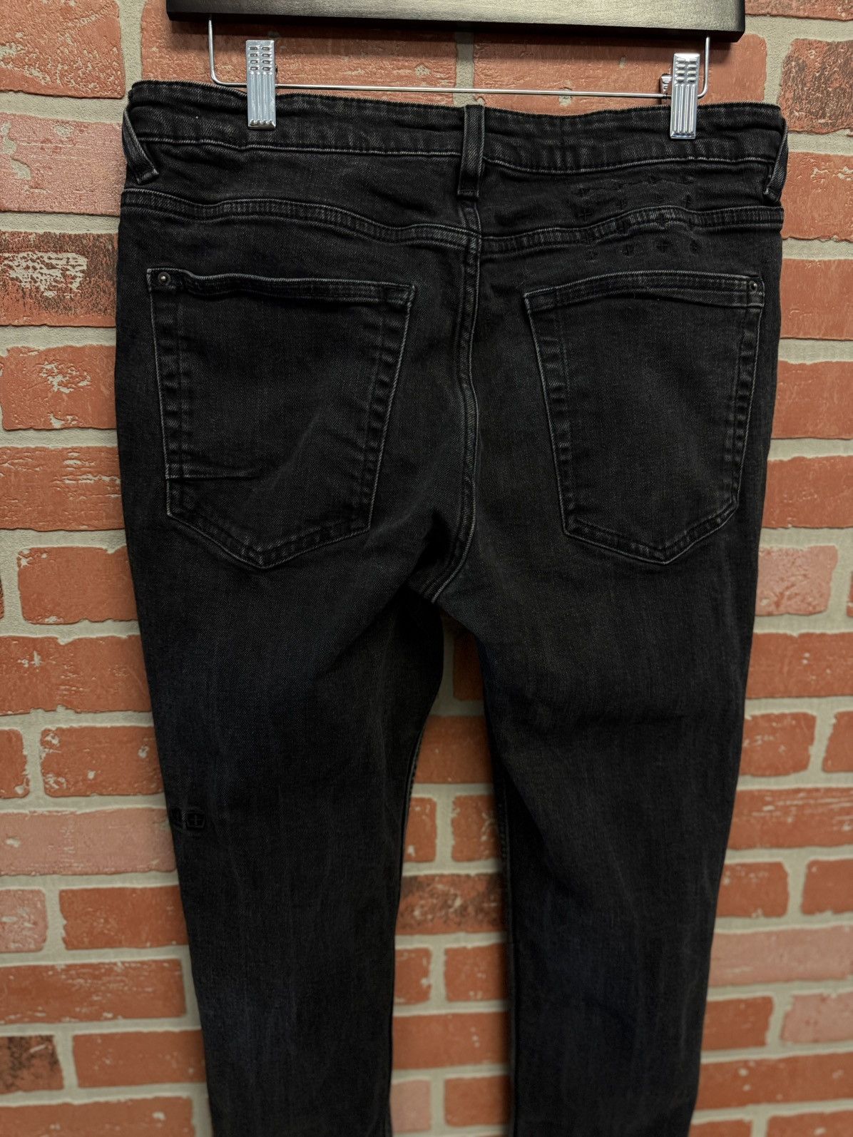Ksubi Ksubi Black Skinny Jeans Size 34 Pre Owned 🧼 Size US 34 / EU 50 - 6 Thumbnail