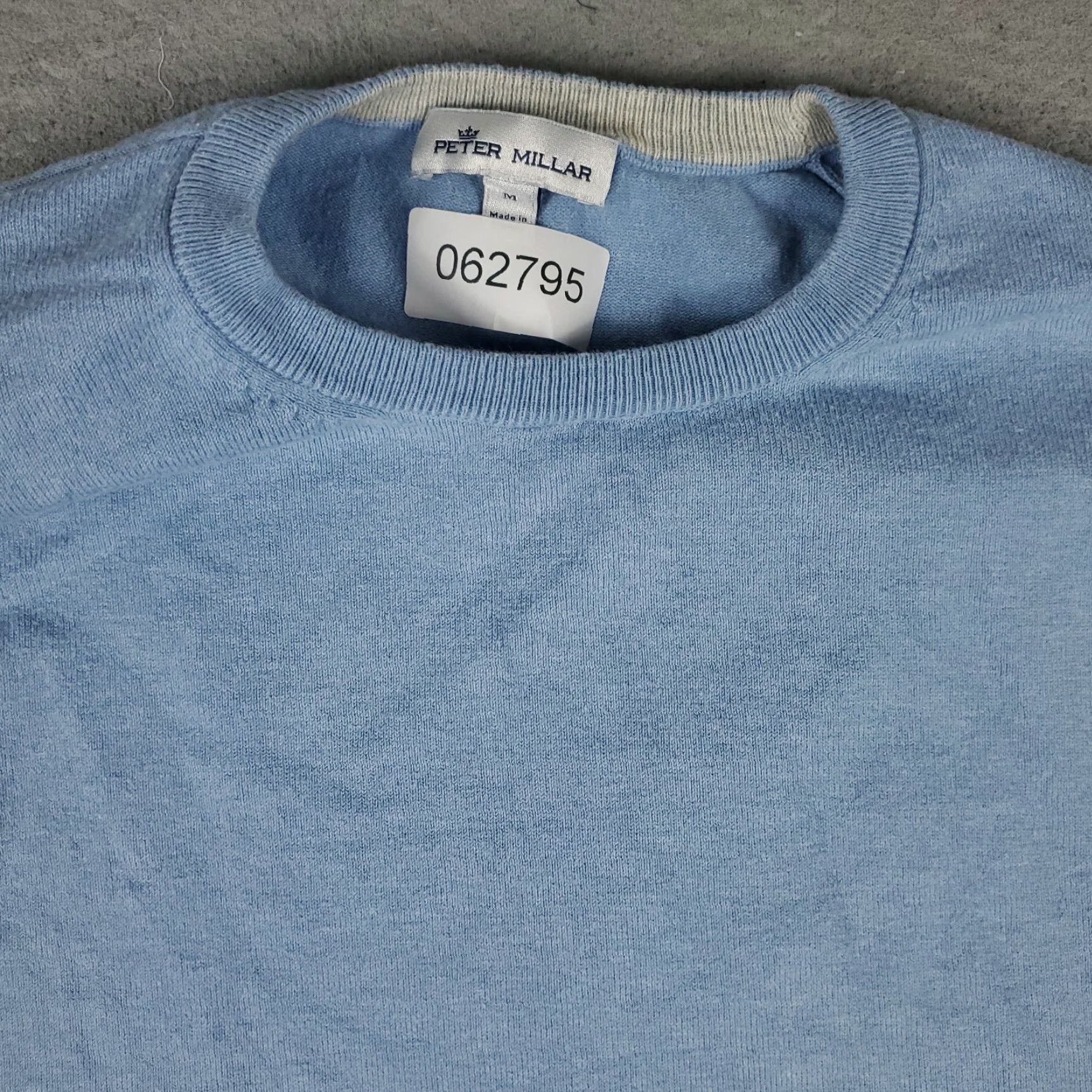 Peter Millar VINTAGE Peter Millar Sweater Pullover Men Size Medium Blue Casual Modern Knit All Seasons Size US M / EU 48-50 / 2 - 2 Thumbnail