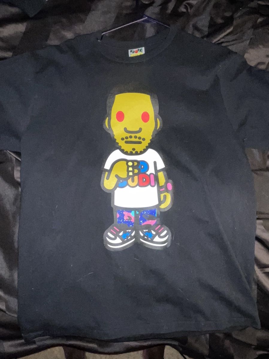 Bape BAPE X KID CUDI T-Shirt Size US XL / EU 56 / 4 - 1 Thumbnail