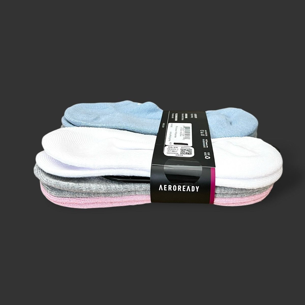 Adidas Adidas Women’s Multicolor Cushioned Socks 6-Pack Sz 5-10 Size ONE SIZE - 6 Thumbnail