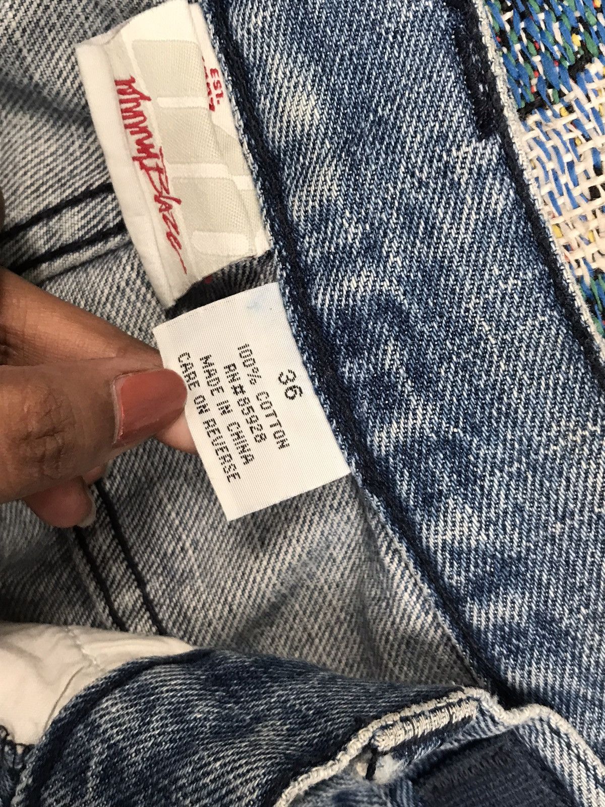 Other Vintage johnny blaze patched work denim Size US 36 / EU 52 - 8 Thumbnail