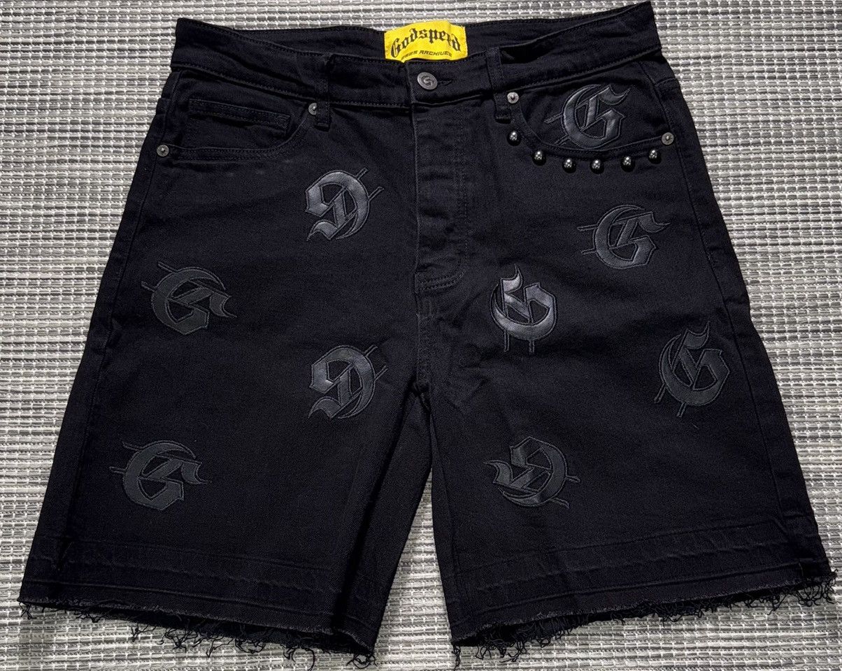 Godspeed Godspeed Infinity Denim Shorts Size US 30 / EU 46 - 1 Thumbnail