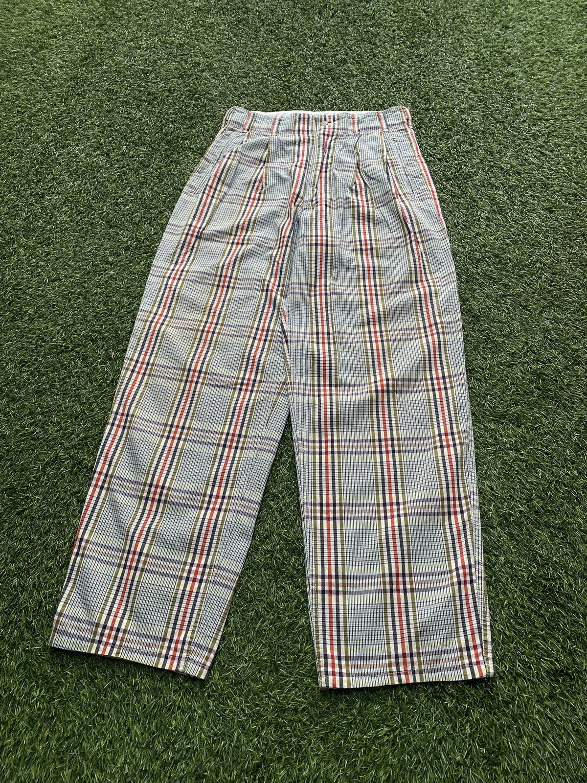 Nigel Cabourn Vintage Nigel Cabourn Plaid Pants Size US 30 / EU 46 - 4 Thumbnail