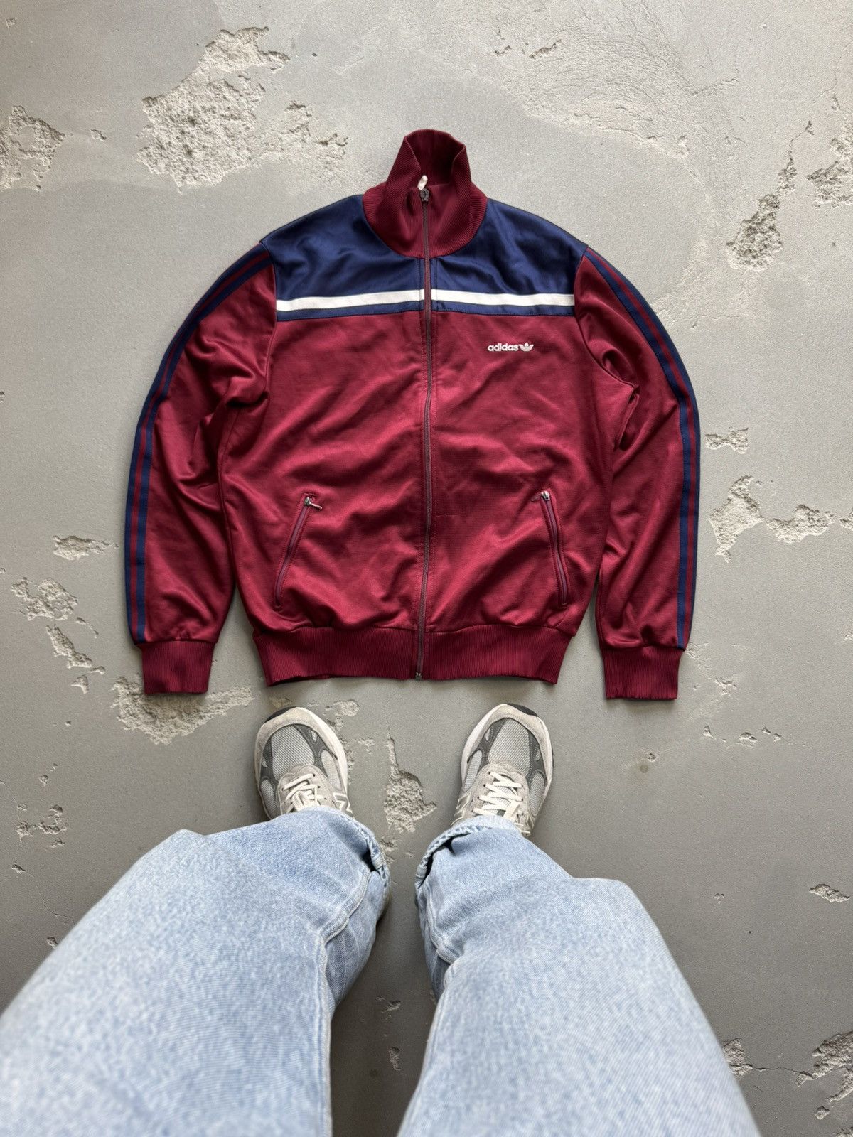 Adidas × Vintage Vintage Adidas West Germany Jacket Enkering DJK Size US M / EU 48-50 / 2 - 1 Thumbnail