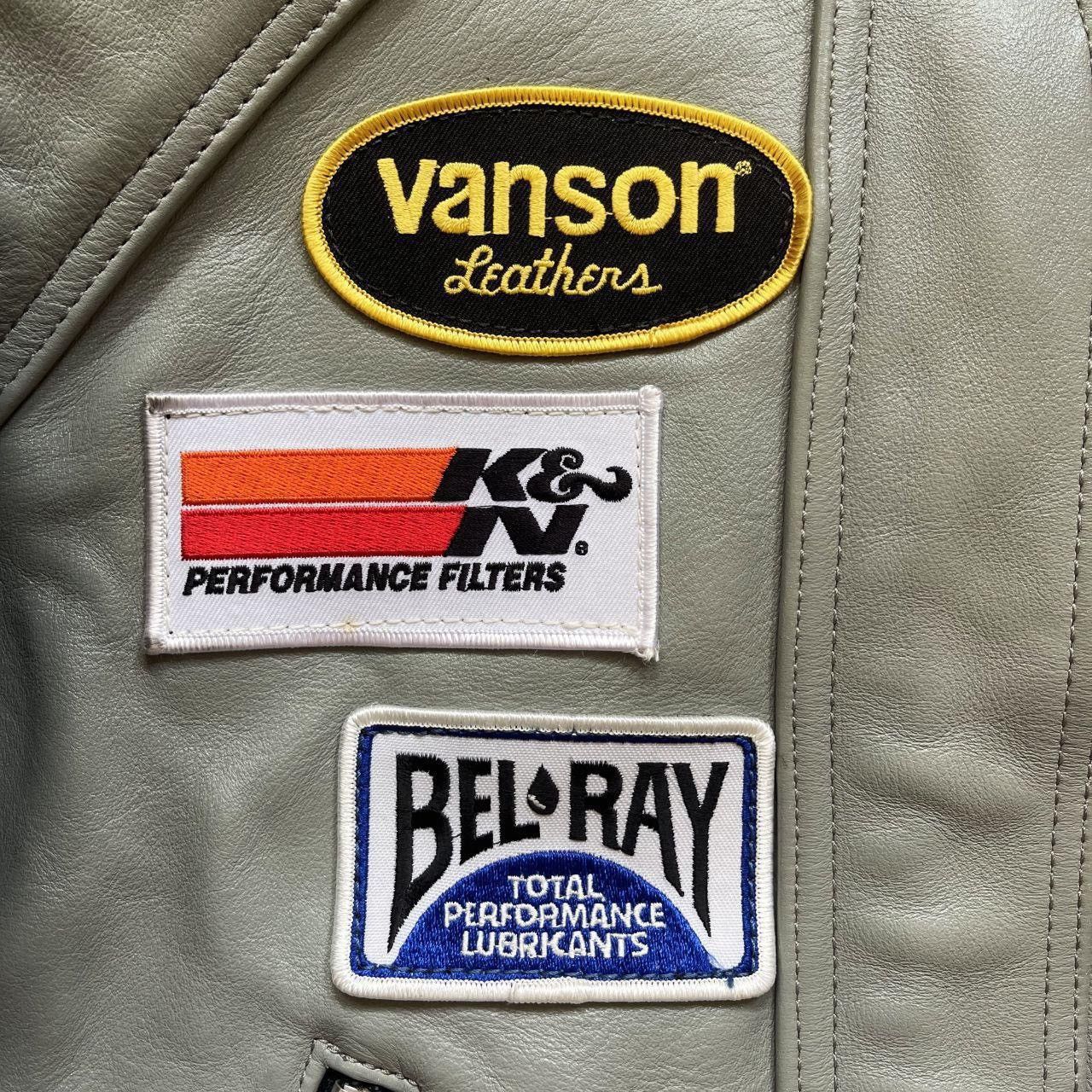 Vanson Leathers Vanson Leathers Leather Racing Jacket Size US S / EU 44-46 / 1 - 3 Thumbnail