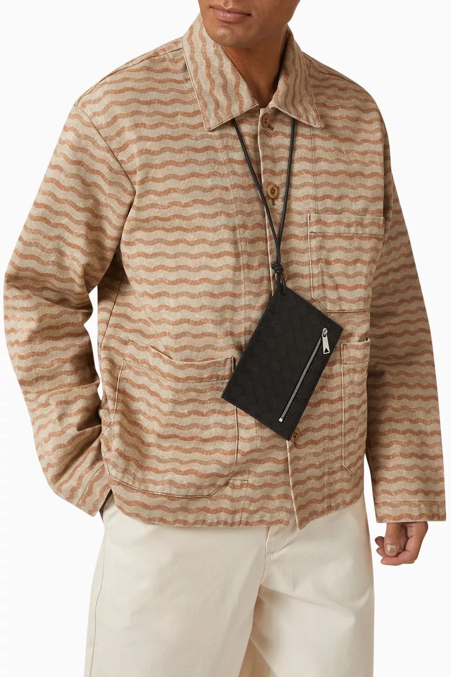 Bottega Veneta o1n1vont1124 Size: OS / Phone Pouch in Black Size ONE SIZE - 3 Thumbnail