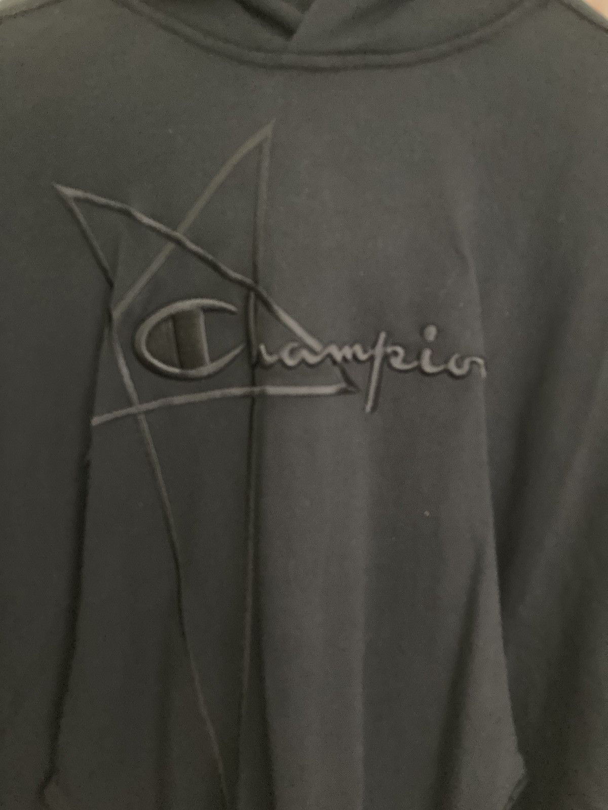 Champion × Rick Owens NEVER WORN / Rick Owens x Champion Hooded Sweatshirt Size US M / EU 48-50 / 2 - 12 Thumbnail
