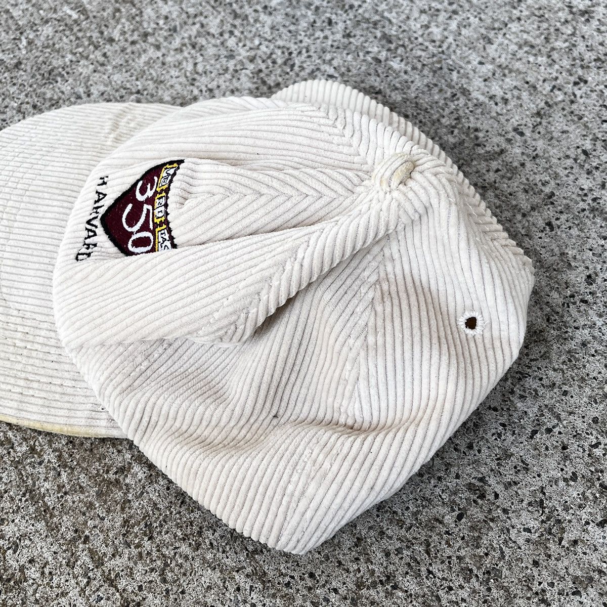 Vintage Vintage Harvard University Snapback Hat Very Worn 350 Size ONE SIZE - 8 Thumbnail
