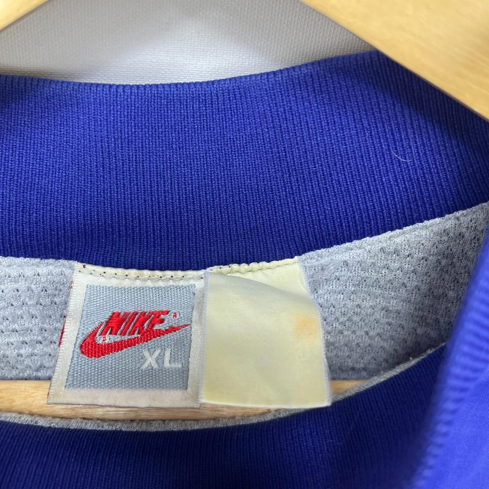 Nike Vintage '80s Nike Pullover Windbreaker Jacket Thermal XL Size US XL / EU 56 / 4 - 3 Thumbnail