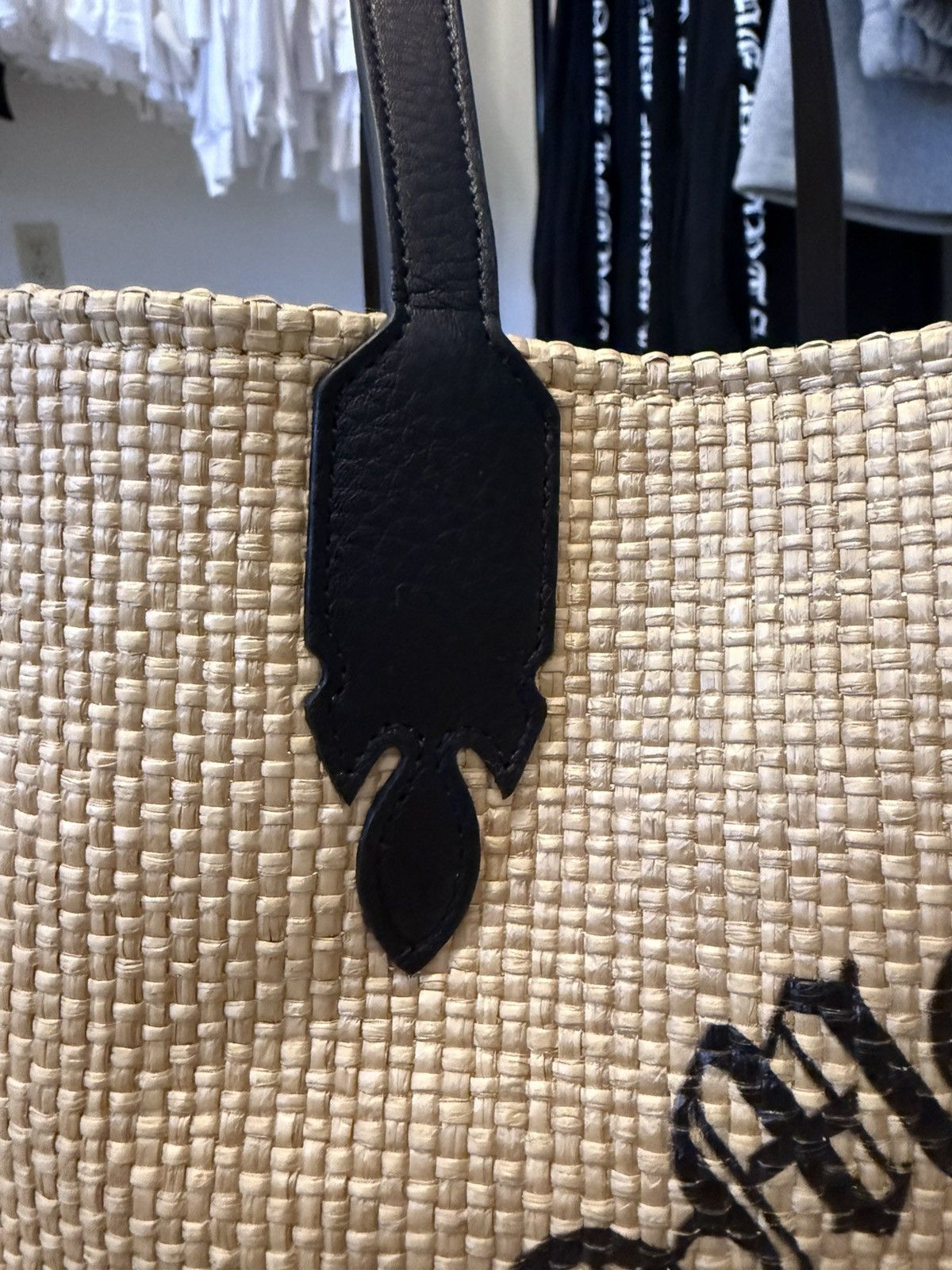 Chrome Hearts Chrome Hearts Cross Straw Beach Bag Size ONE SIZE - 4 Thumbnail