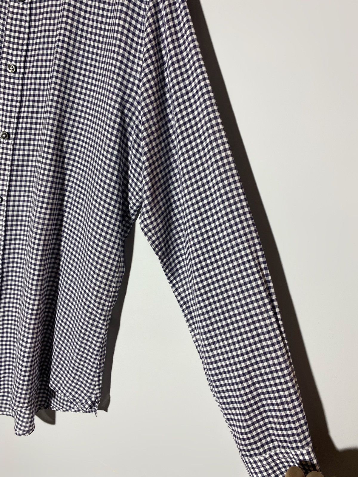 Bottega Veneta Bottega Veneta long sleeve checked shirt Size US L / EU 52-54 / 3 - 10 Thumbnail