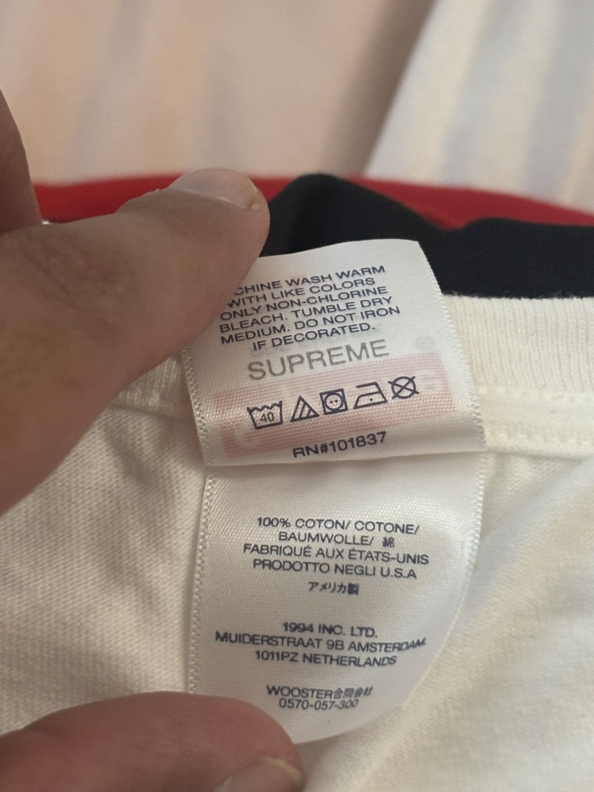 Supreme Supreme Established Tee Size US L / EU 52-54 / 3 - 3 Thumbnail