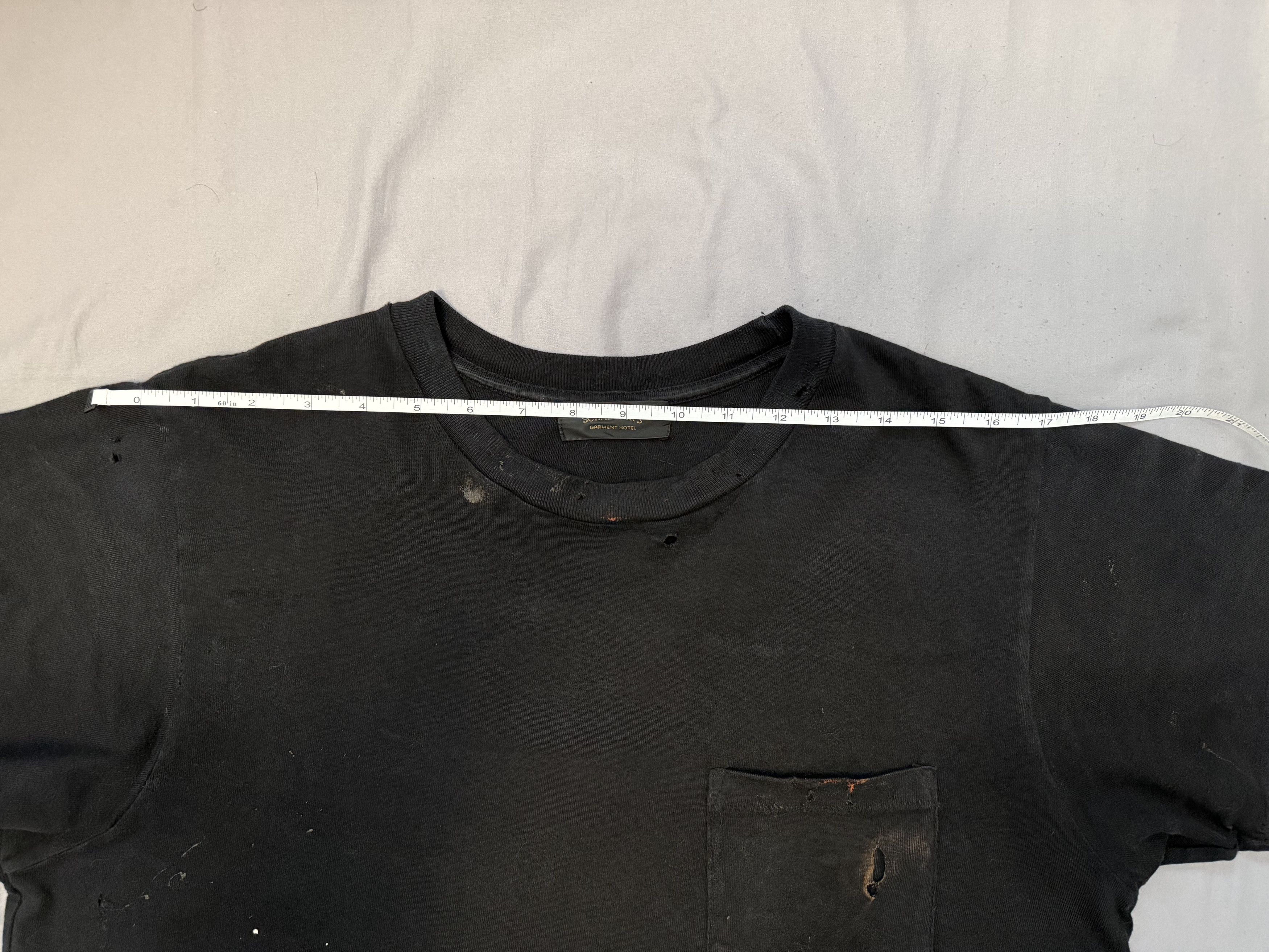 Schaeffers Garment Hotel Schaeffer's Garment Hotel Hand Aged & Distressed Artist Tee Size US L / EU 52-54 / 3 - 12 Thumbnail