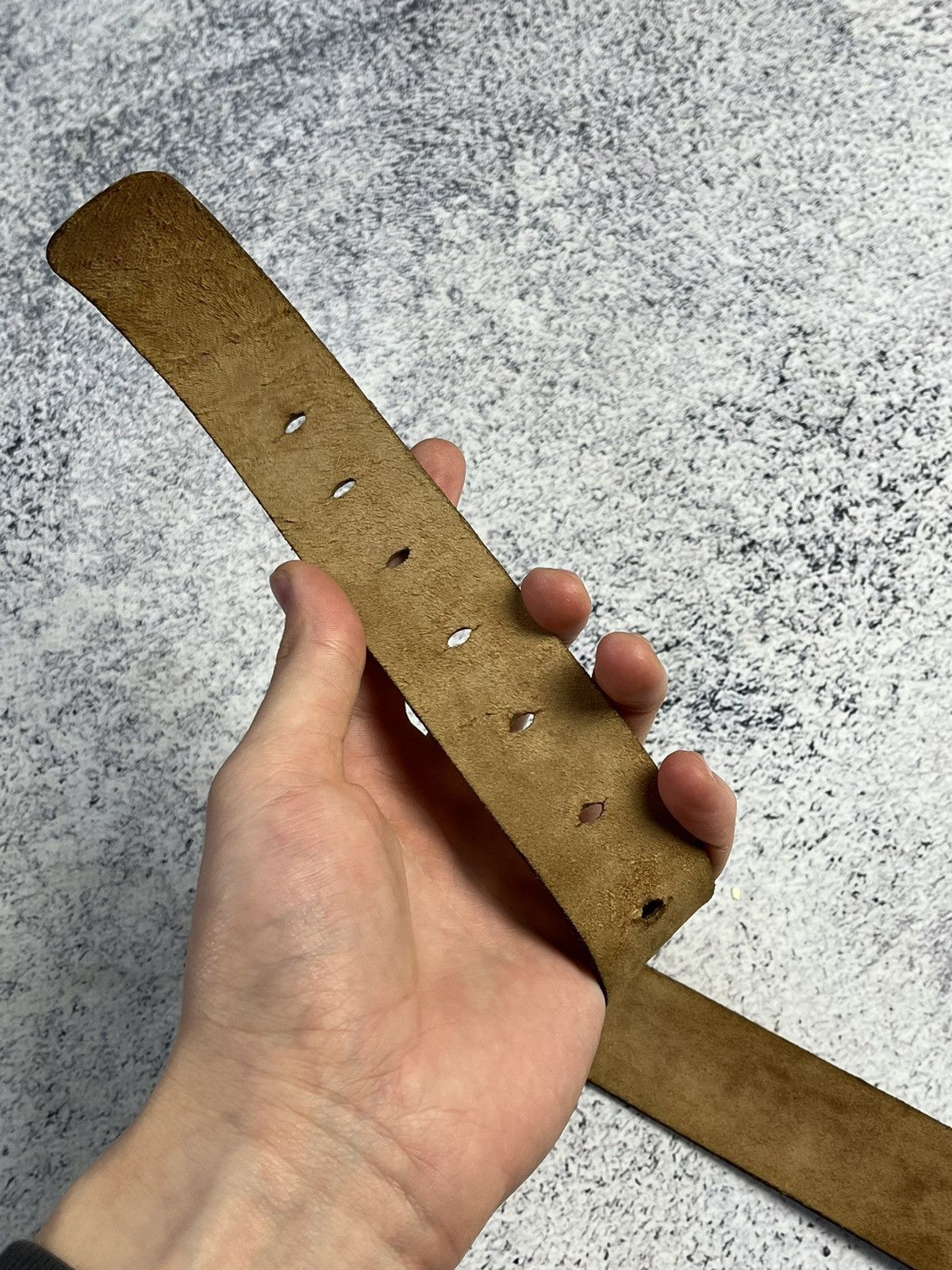 Other Vintage Avant Garde Leather USA Belt Streetwear Y2K Rare Size ONE SIZE - 9 Thumbnail