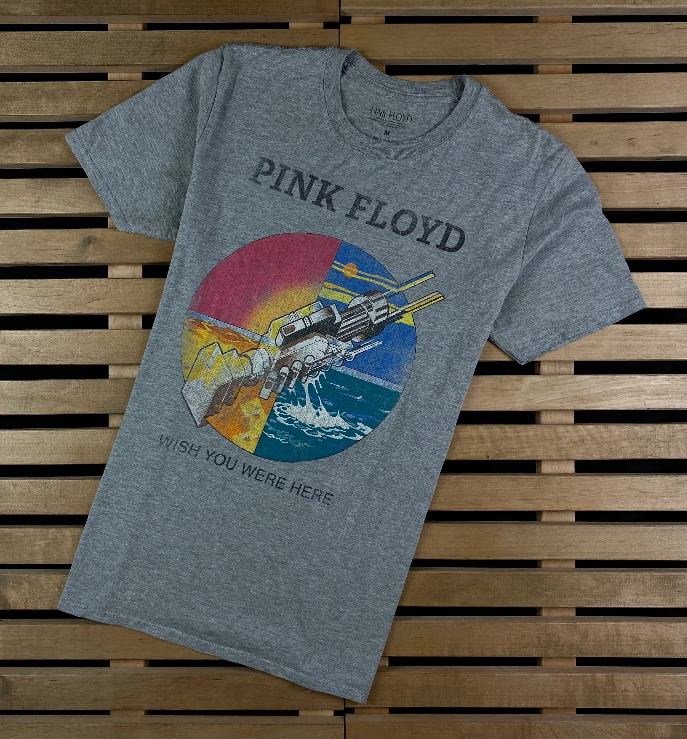 Band Tees × Pink Floyd × Vintage Mens Vintage T Shirt Pink Floyd Size M Size US M / EU 48-50 / 2 - 1 Thumbnail