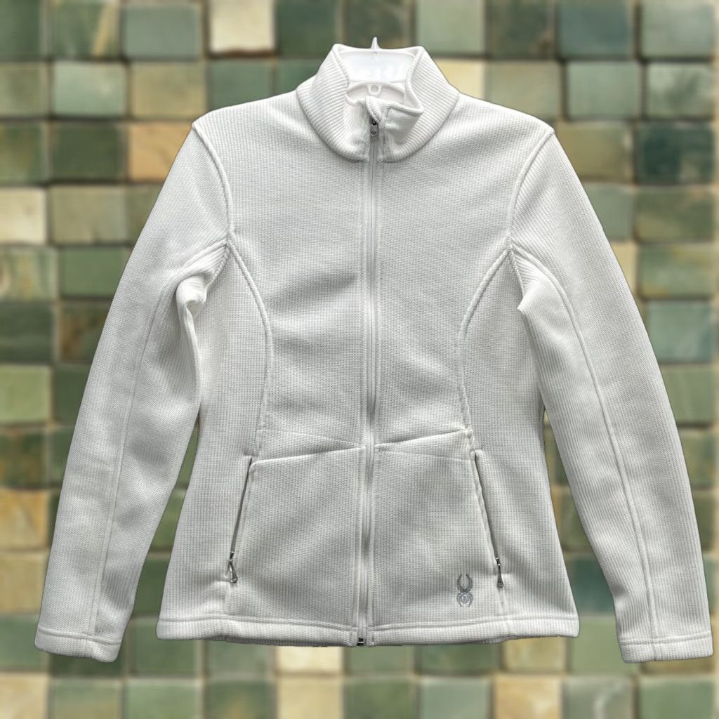 Spyder VINTAGE Spyder Core Sweater Womens Large Fleece Lined Ski Snowboard Performance Hike 90s Size L / US 10 / IT 46 - 1 Thumbnail