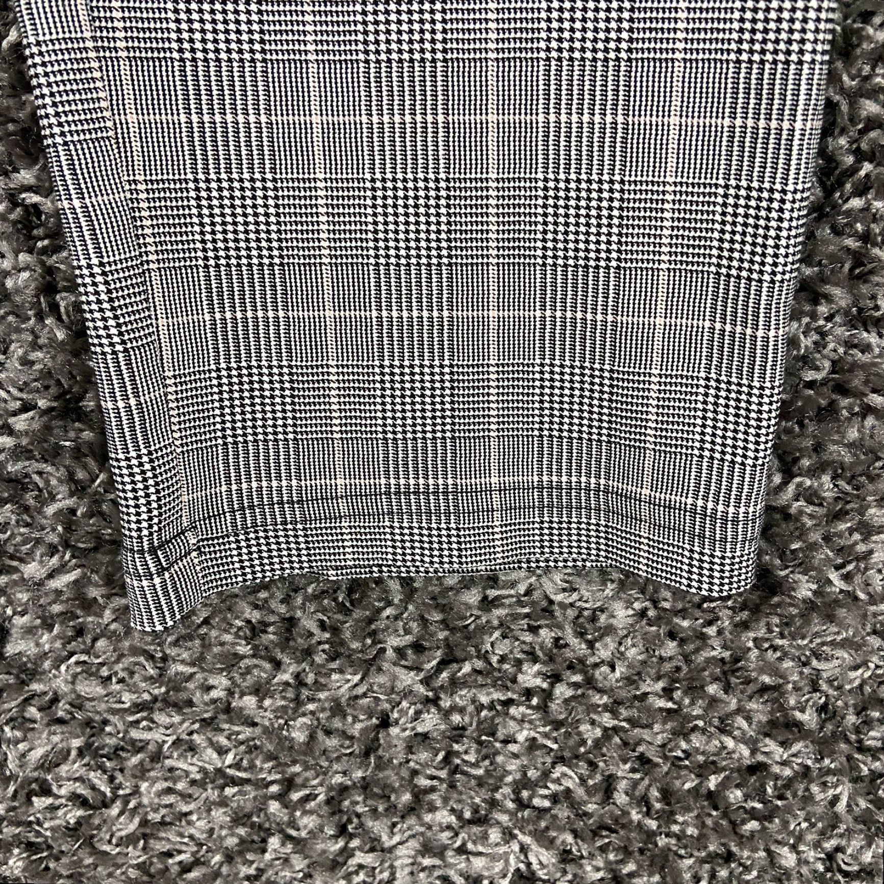 Calvin Klein Calvin Klein Pants Women Gray Plaid Skinny Dress Pants 16 Size 38" / US 16 / IT 52 - 2 Thumbnail