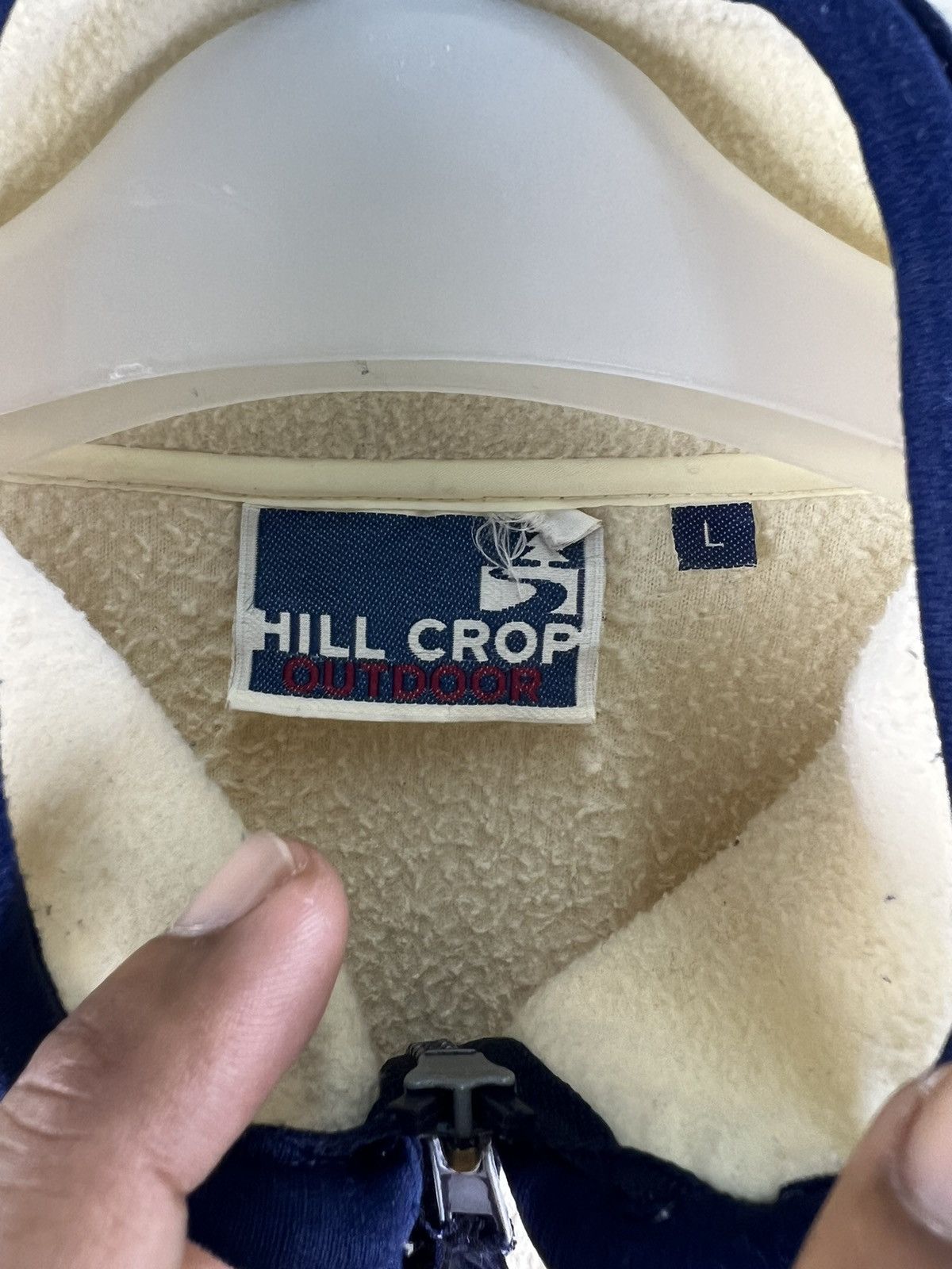 Japanese Brand 🔥Outdoor🔥 HILL CROP FLEECE LIGHT JACKET - L Size US L / EU 52-54 / 3 - 6 Thumbnail