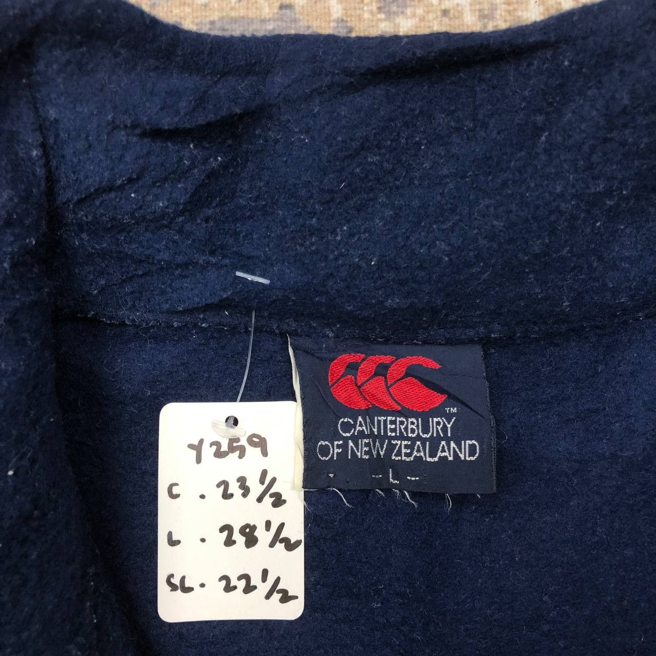 Canterbury of New Zealand Y259 CANTERBURY OF NEW ZEALAND FLEECE JACKET Size US L / EU 52-54 / 3 - 10 Thumbnail