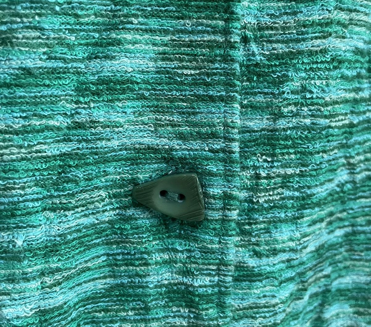 Missoni MISSONI INTIMO TERRY CLOTH BUTTON UP BLOUSE MADE IN JAPAN Size L / US 10 / IT 46 - 4 Thumbnail