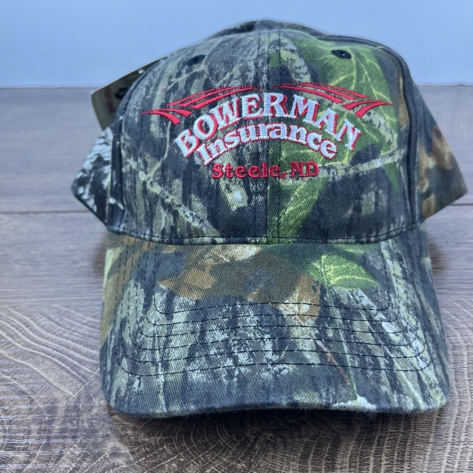 Other Bowerman Insurance Hat Steele North Dakota Camo Cap Hat Adju Size ONE SIZE - 1 Thumbnail