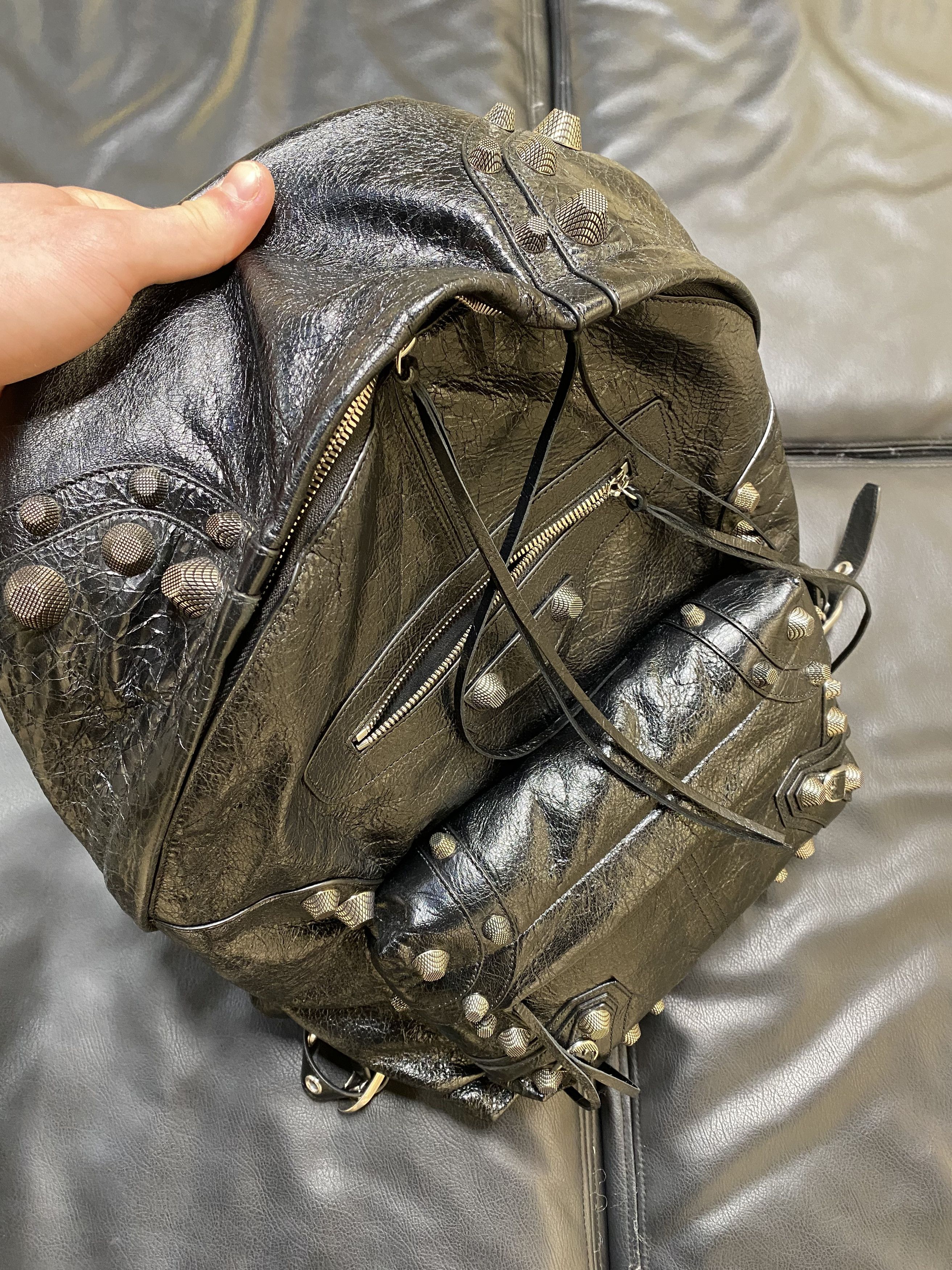 Balenciaga Balenciaga Le Cagole Backpack Size ONE SIZE - 9 Thumbnail